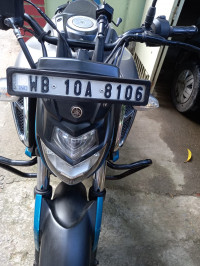 Blue Grey Yamaha FZ-S FI V3