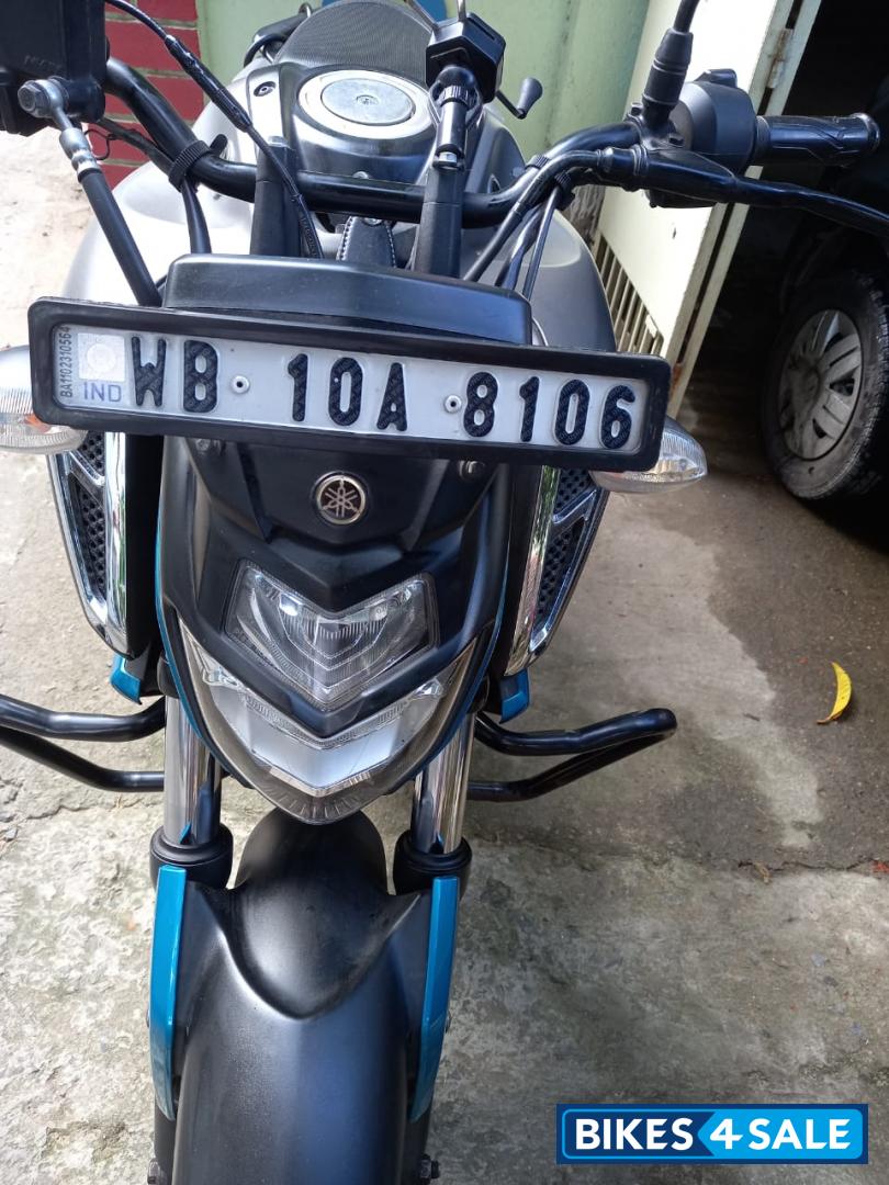 Blue Grey Yamaha FZ-S FI V3