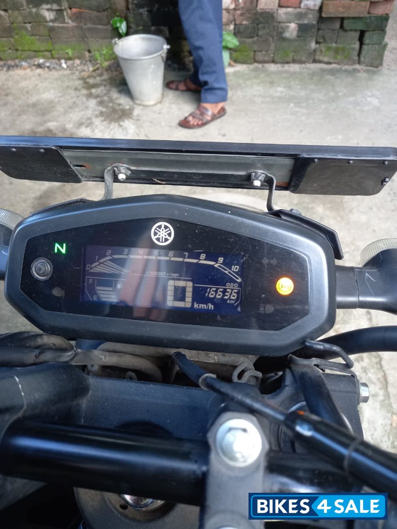 Blue Grey Yamaha FZ-S FI V3