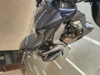 Navy Blue Bajaj Dominar 400