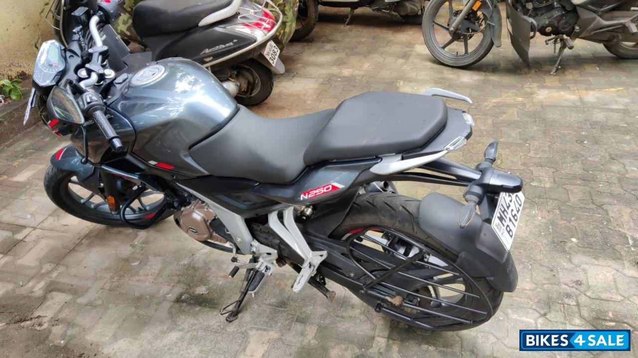 Gray Bajaj Pulsar N250 Dual Channel ABS