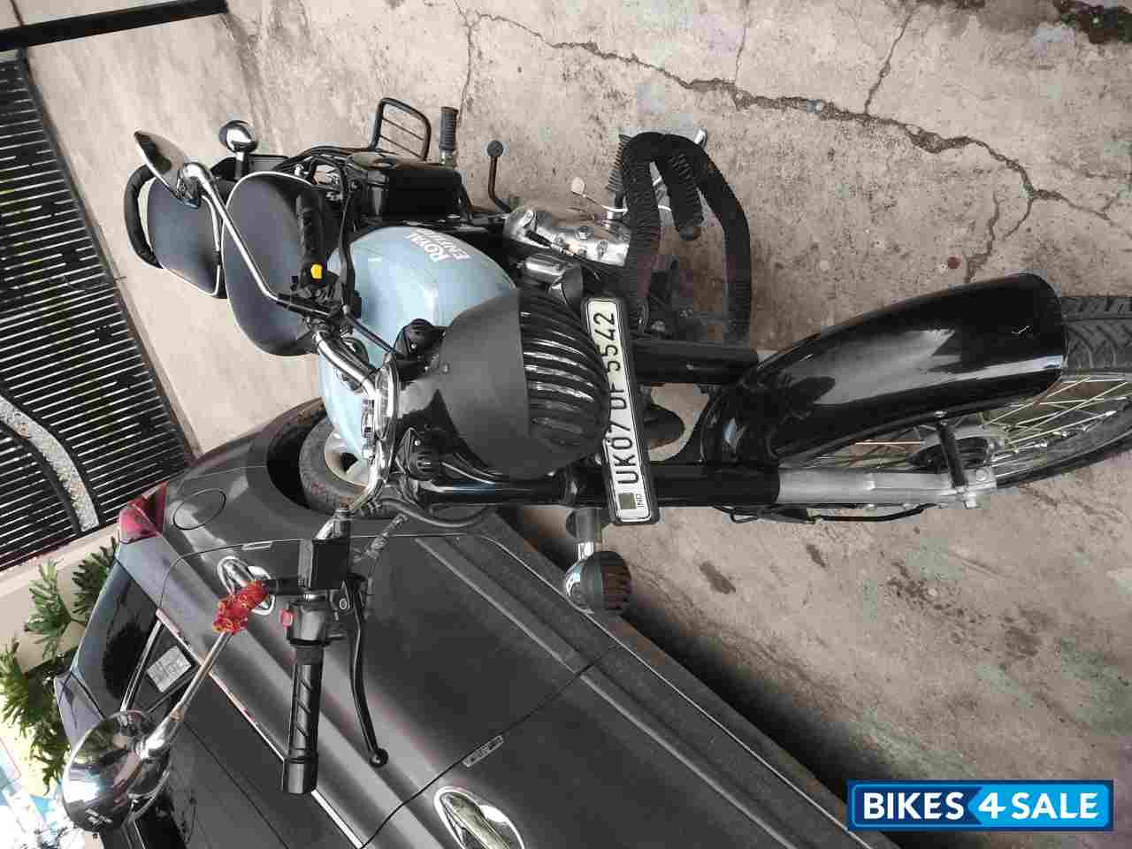 Redditch Blue Dual Disk Royal Enfield Classic 350 Redditch Blue