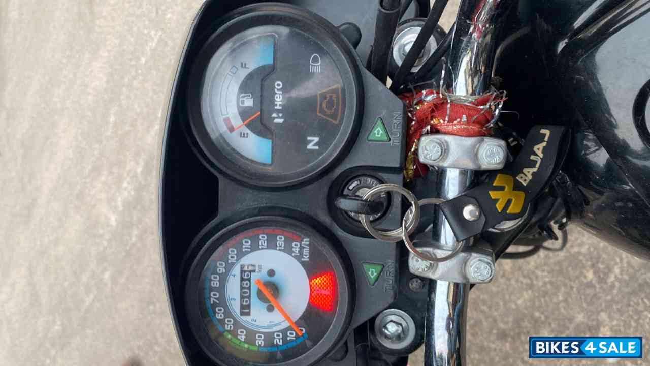 Black Silver Hero Splendor