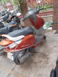 Orange Honda Aviator