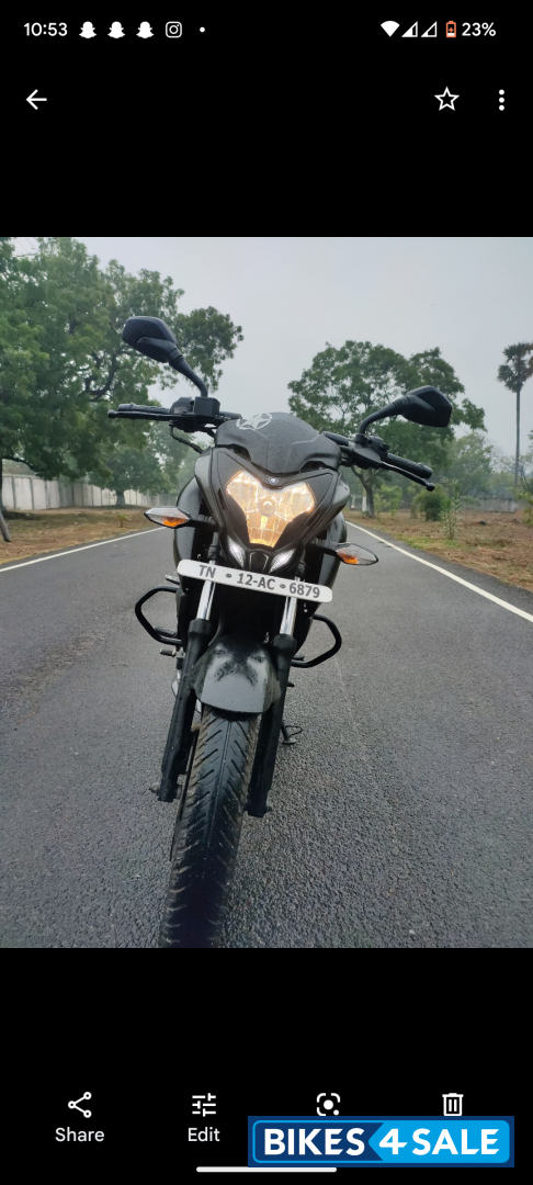 Grey Bajaj Pulsar NS 160