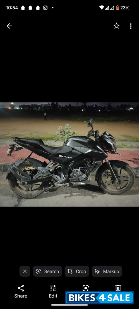 Grey Bajaj Pulsar NS 160