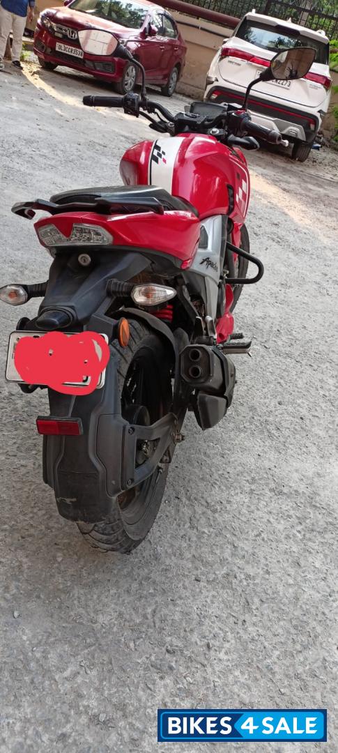 Red TVS Apache RTR 160 4V Red TVS Apache RTR 160 4V