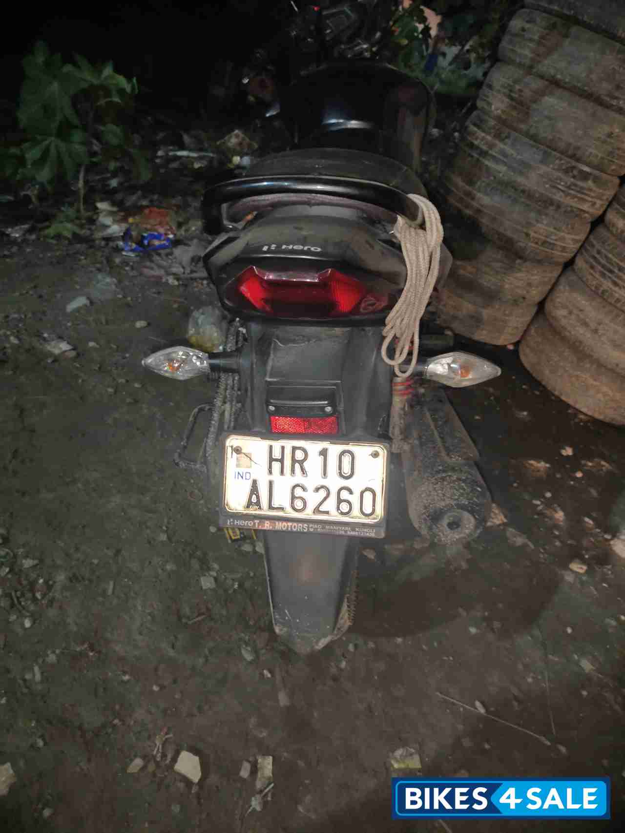 Blue And Black Hero Glamour 125