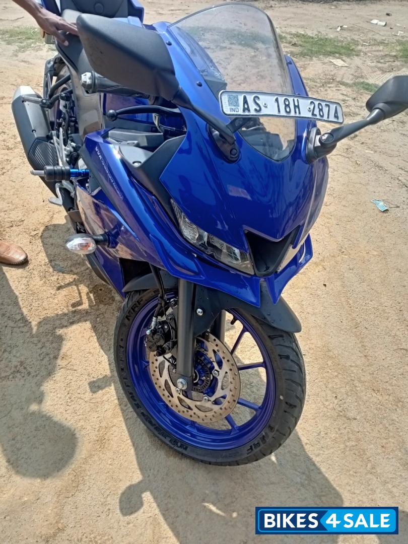 Racing Blue Yamaha YZF R15 V3 BS6