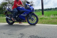 Racing Blue Yamaha YZF R15 V3 BS6