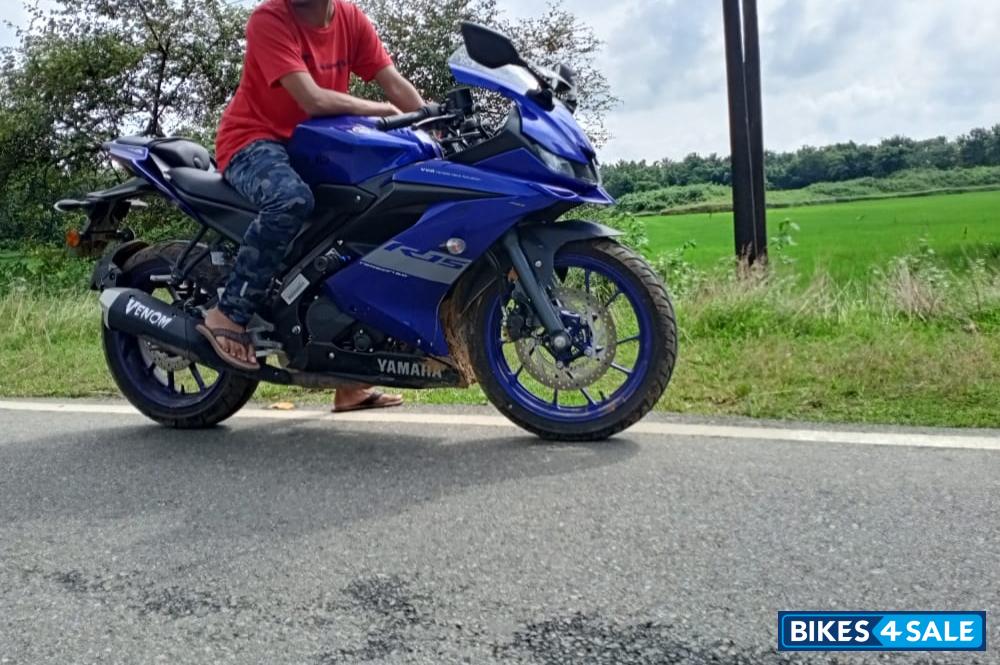 Racing Blue Yamaha YZF R15 V3 BS6