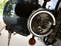 Black Royal Enfield Meteor 350 Stellar