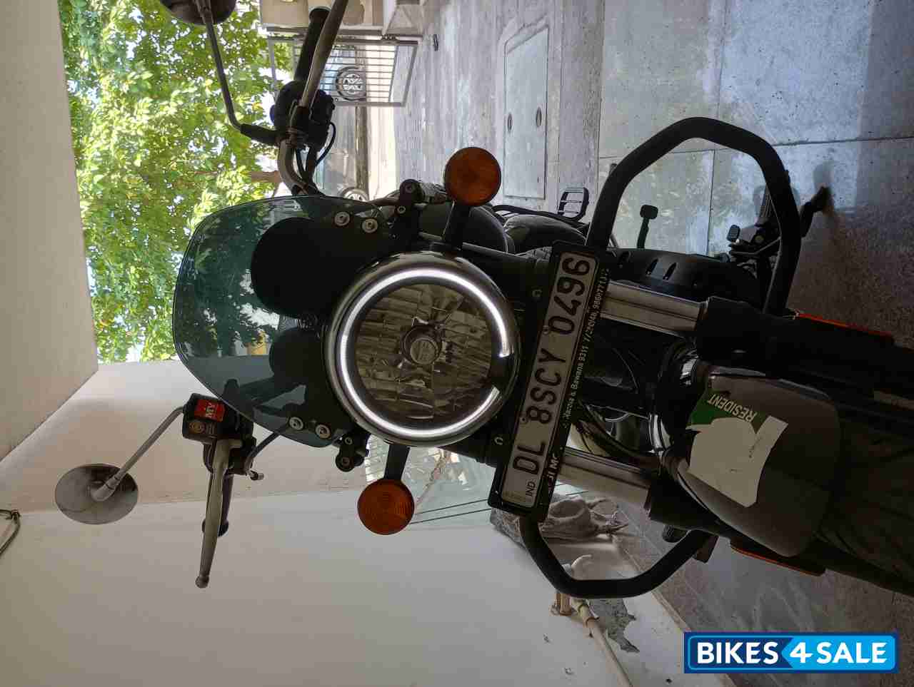 Black Royal Enfield Meteor 350 Stellar