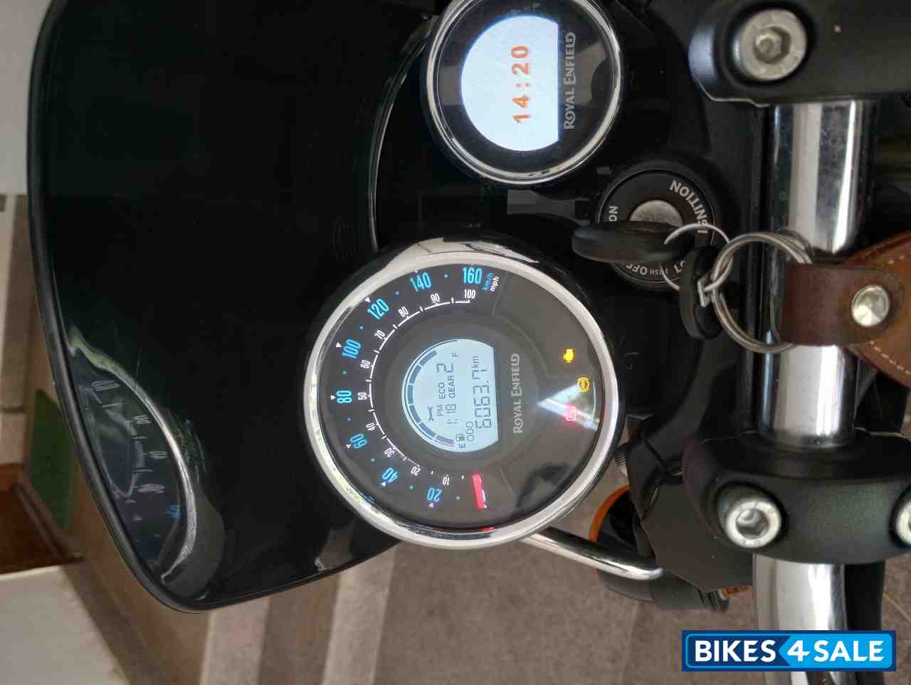 Black Royal Enfield Meteor 350 Stellar