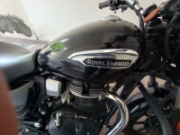 Black Royal Enfield Meteor 350 Stellar