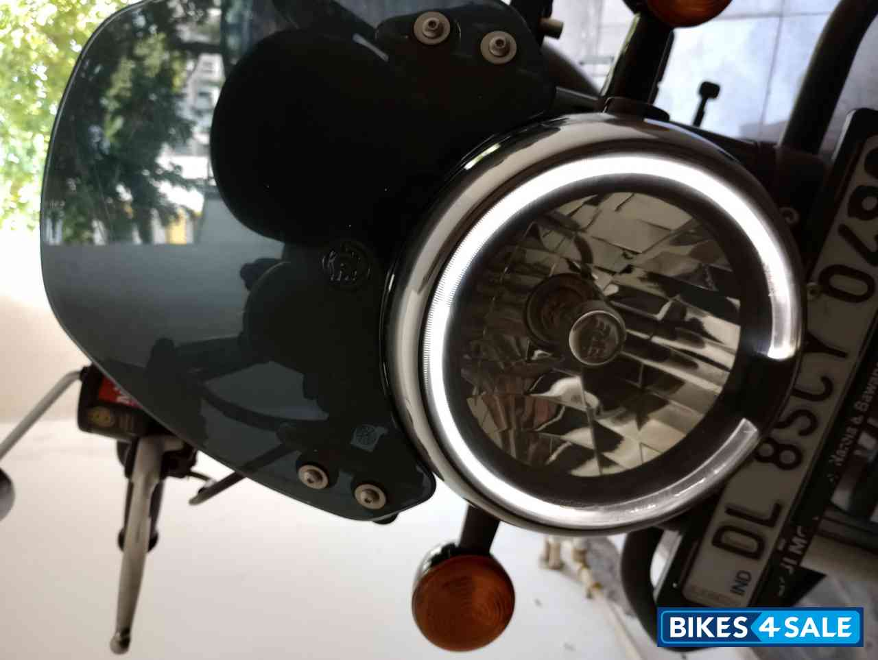 Black Royal Enfield Meteor 350 Stellar