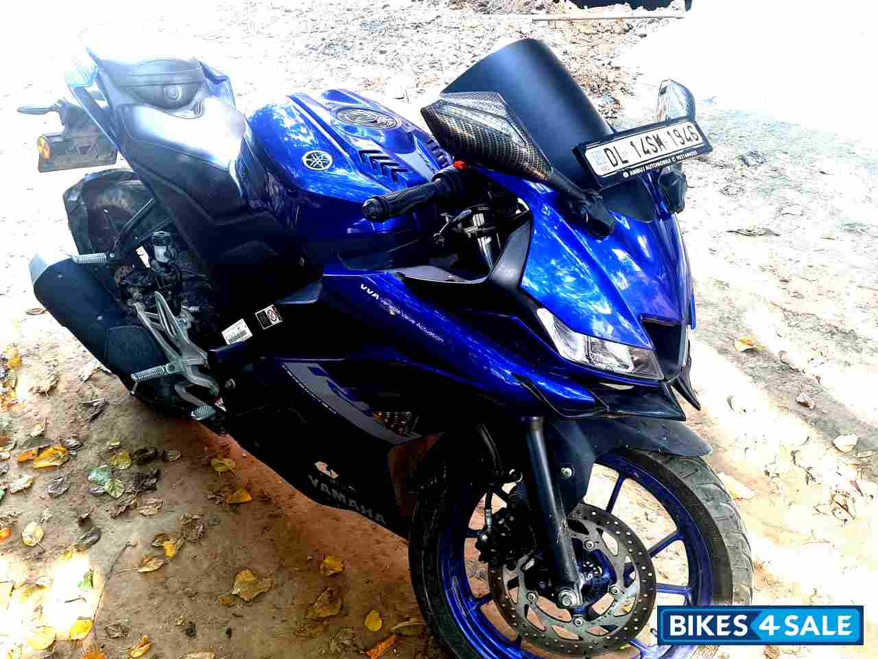 Racing Blue Yamaha YZF R15 V3 BS6