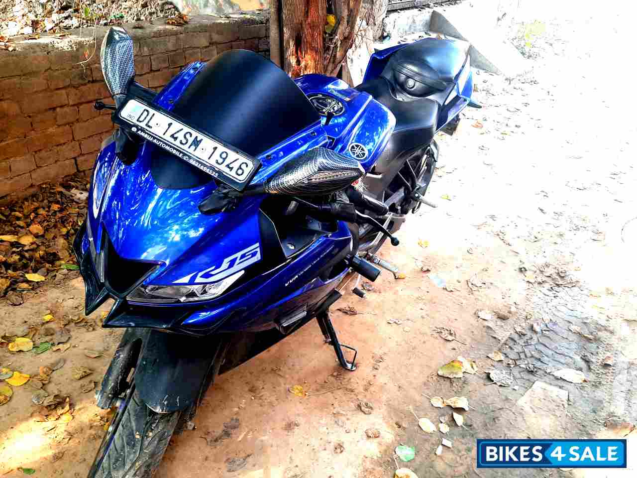 Racing Blue Yamaha YZF R15 V3 BS6