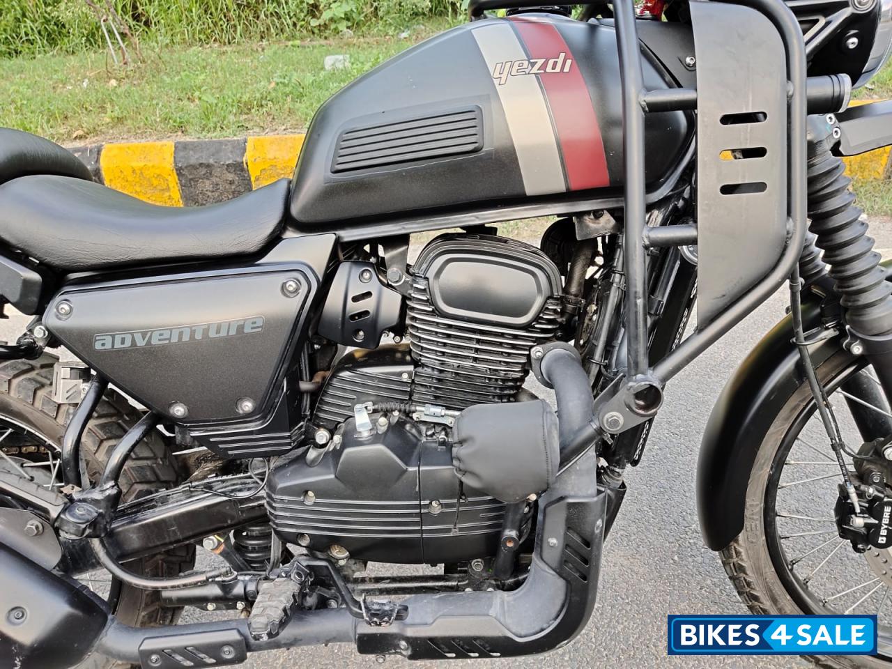 Mambo Black Yezdi Adventure Camo