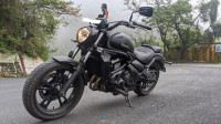 Black Kawasaki Vulcan S 650