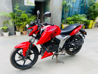 Red TVS Apache RTR 160 4V