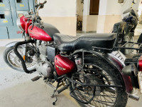 Red Royal Enfield Bullet Electra