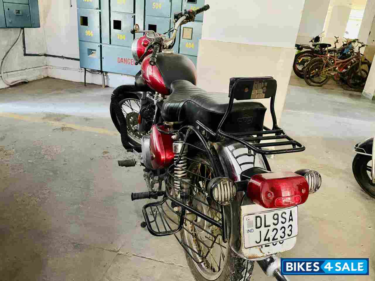 Red Royal Enfield Bullet Electra Red Royal Enfield Bullet Electra