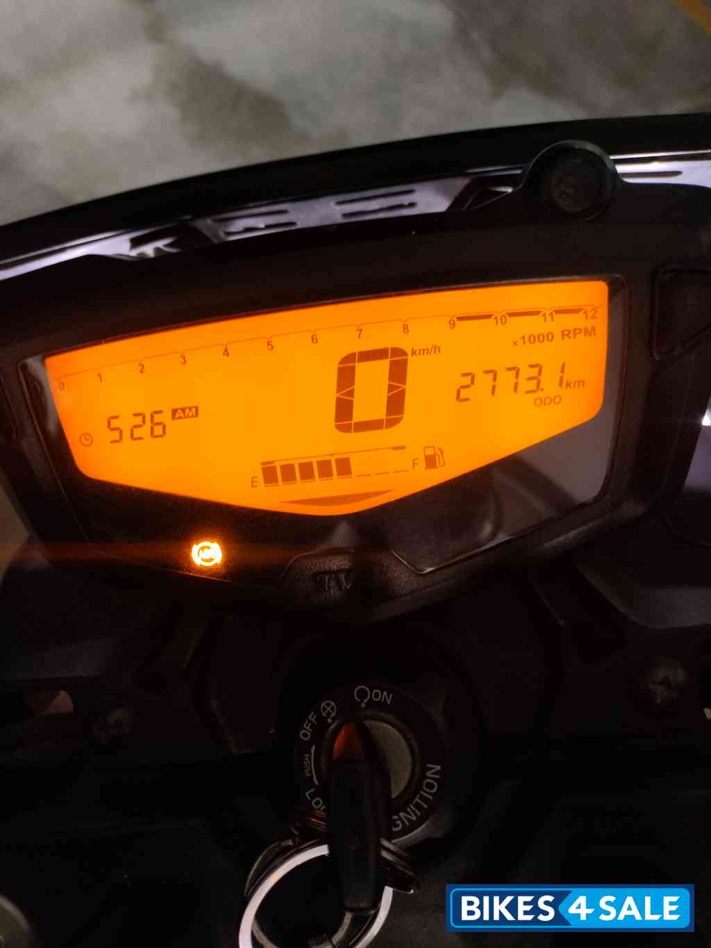 Black White TVS Apache RTR 160 4V BS6