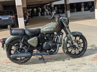 Marsh Grey Royal Enfield Classic 350 Dual Channel BS6