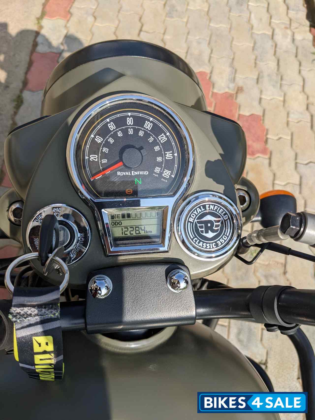 Marsh Grey Royal Enfield Classic 350 Dual Channel BS6