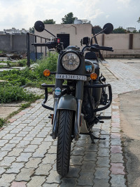 Marsh Grey Royal Enfield Classic 350 Dual Channel BS6