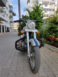 Silver Royal Enfield Classic 350