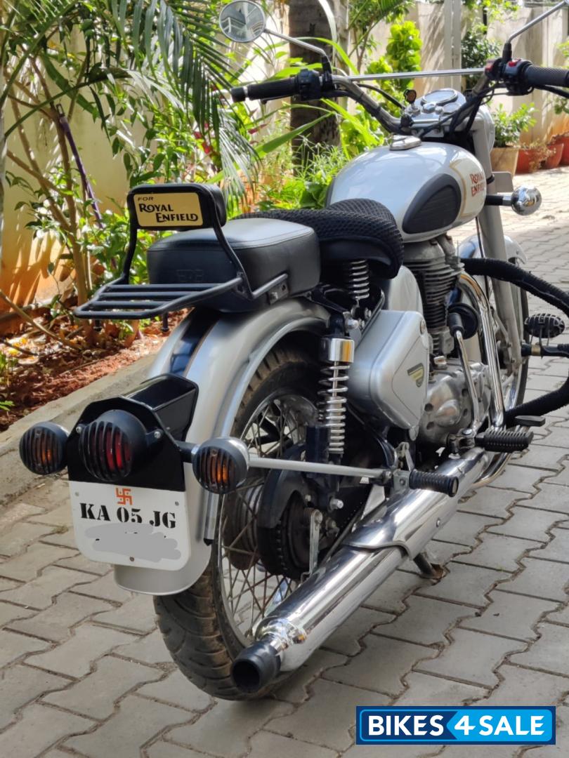 Silver Royal Enfield Classic 350