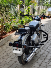 Silver Royal Enfield Classic 350