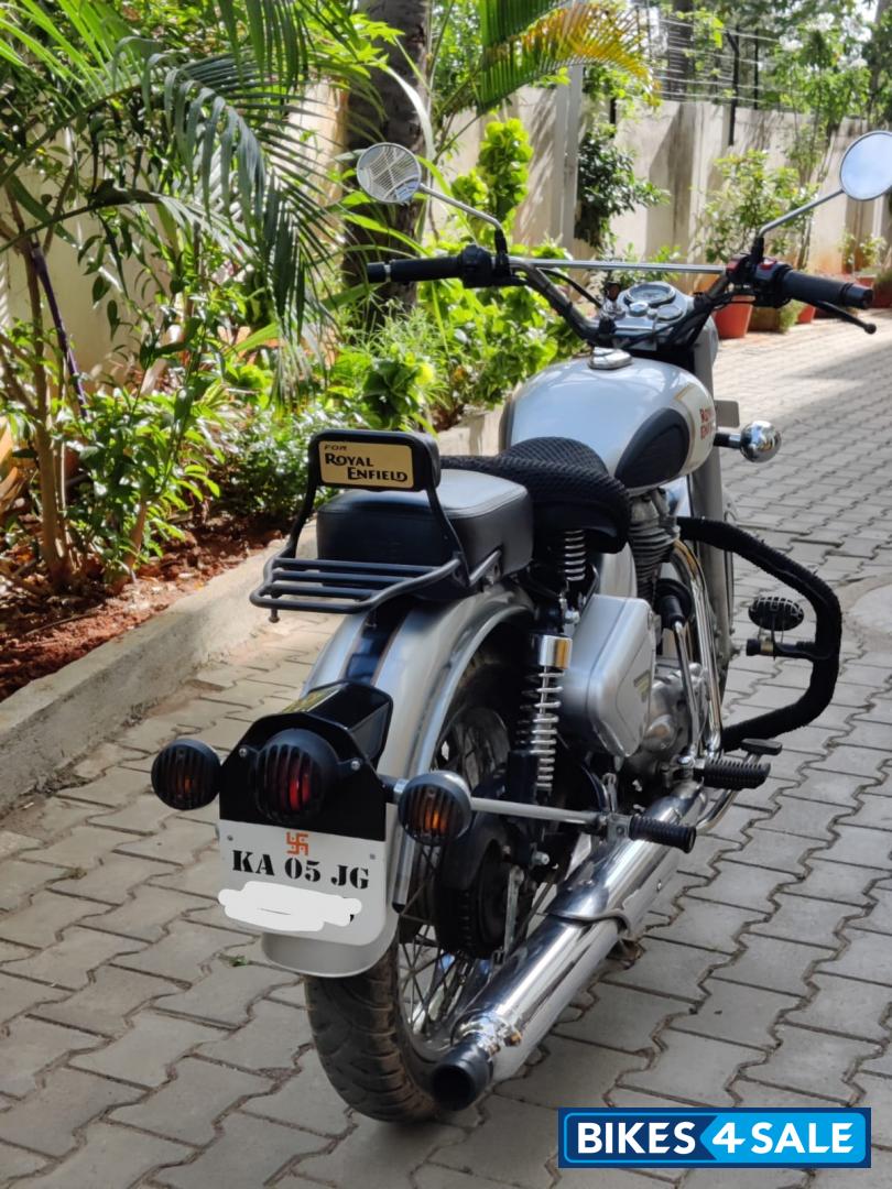 Silver Royal Enfield Classic 350
