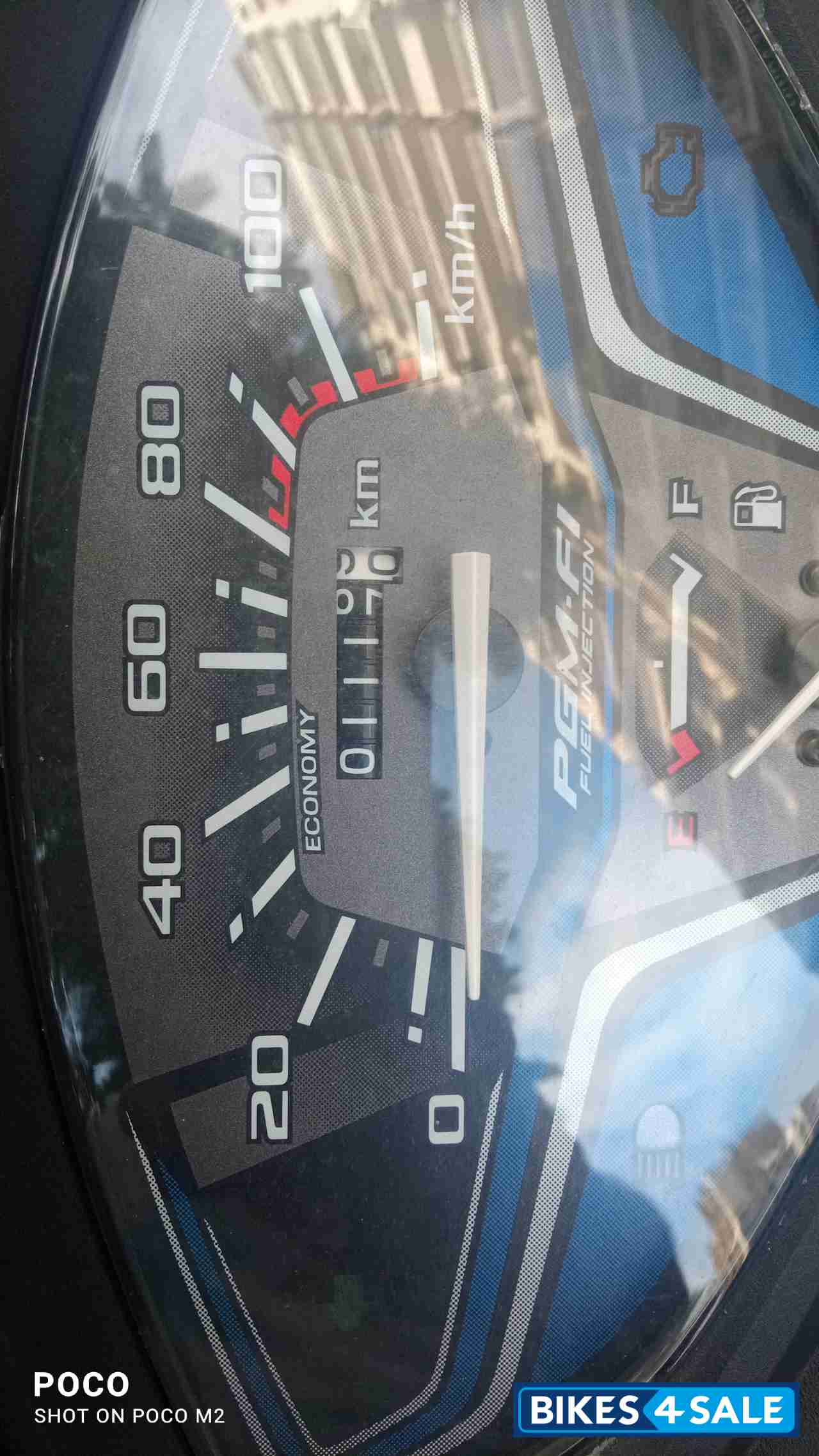 Decent Metallic Blue Honda Activa 6G