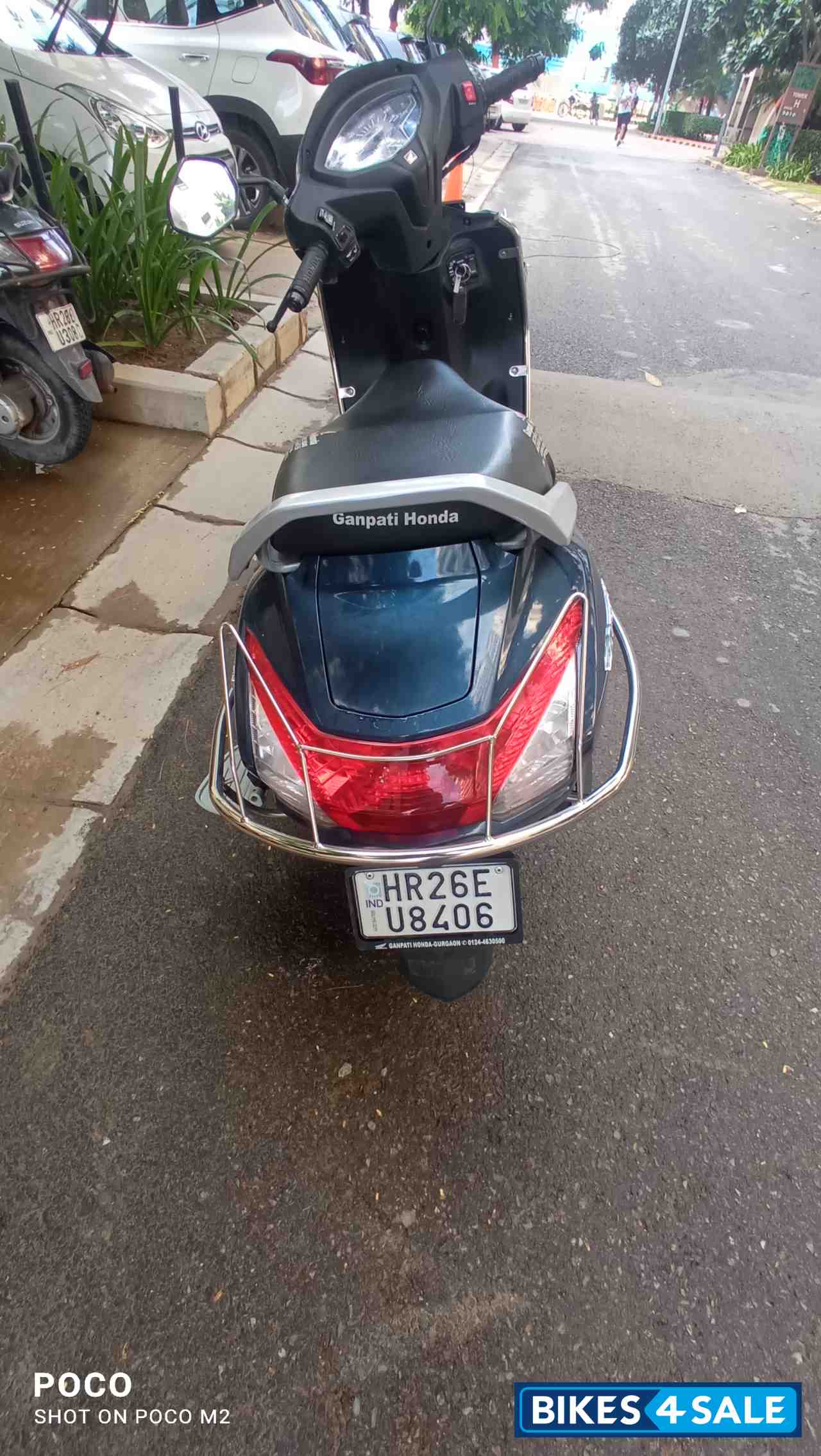 Decent Metallic Blue Honda Activa 6G