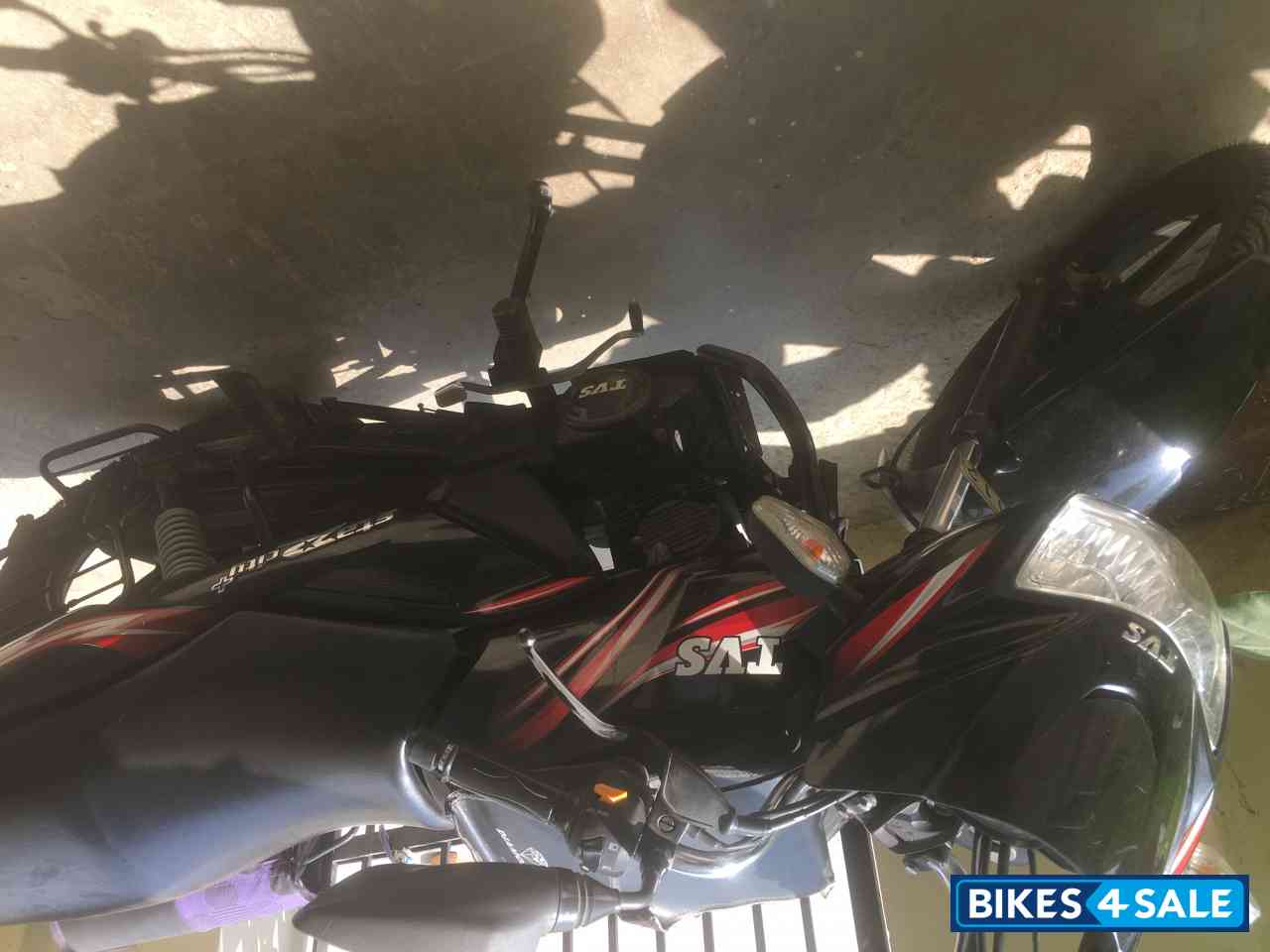 Black TVS Star City Plus