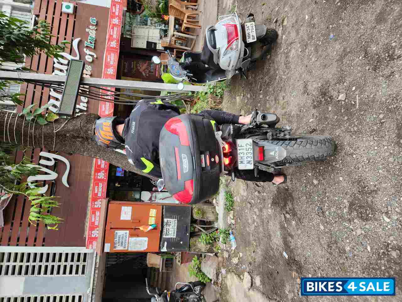 Orange And Black KTM 390 Adventure