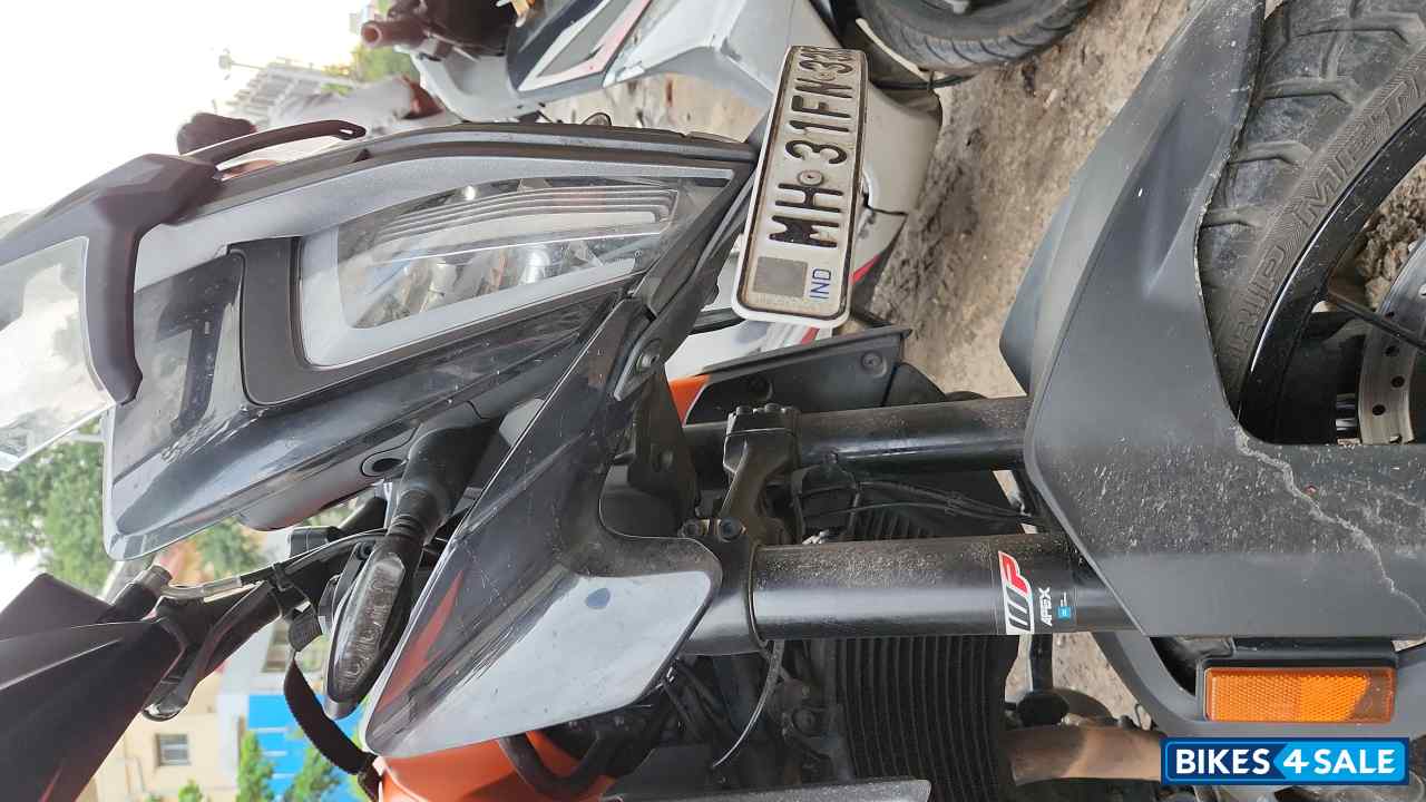 Orange And Black KTM 390 Adventure