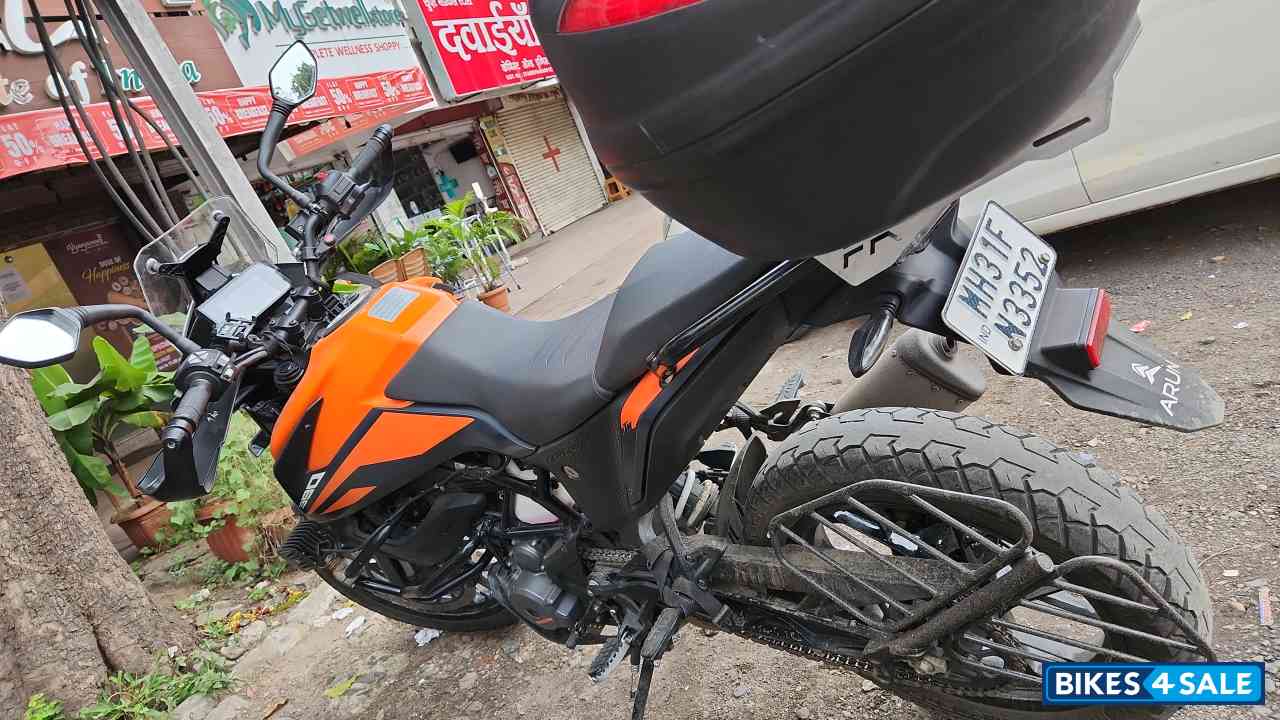 Orange And Black KTM 390 Adventure
