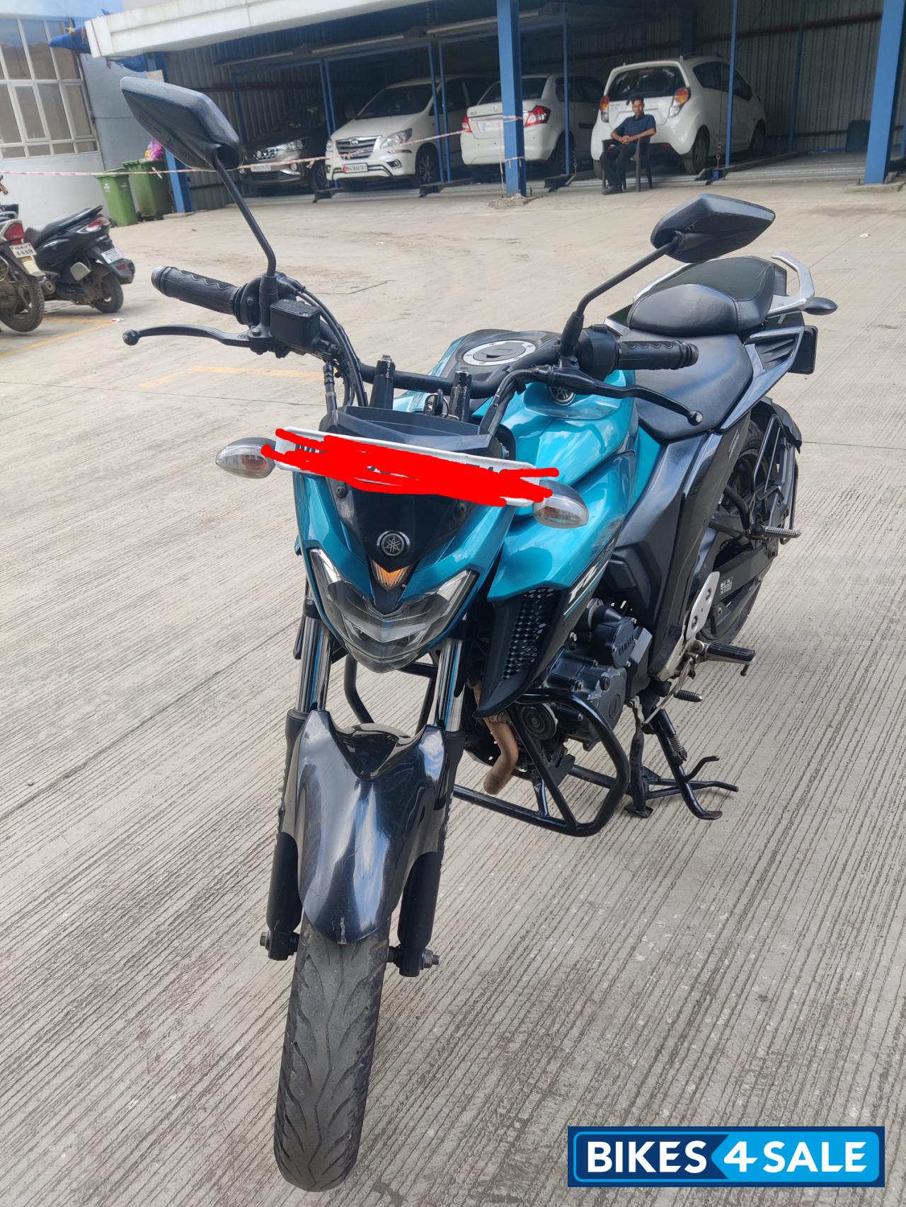 Ballistic Blue Yamaha FZ25 Ballistic Blue Yamaha FZ25