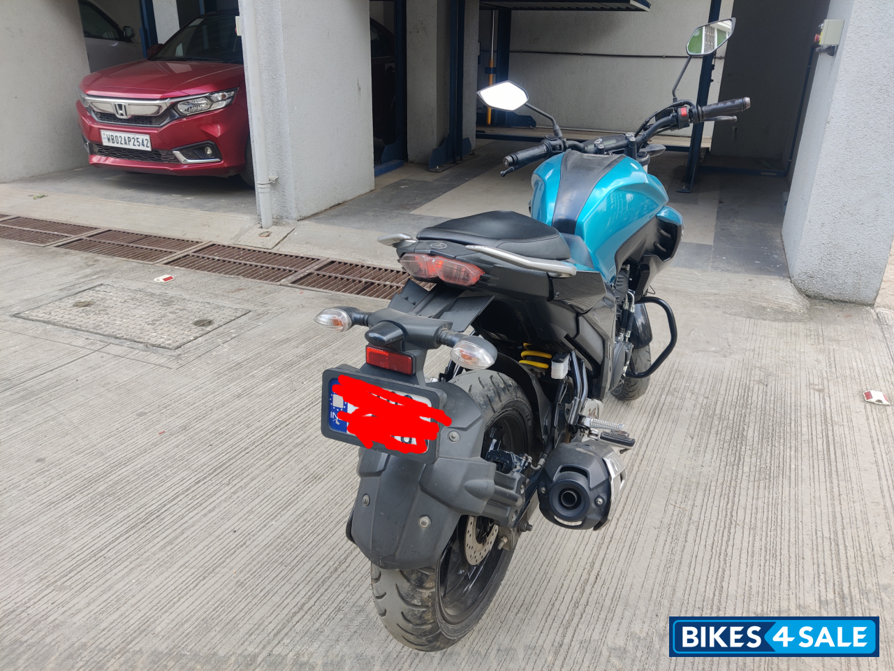 Ballistic Blue Yamaha FZ25 Ballistic Blue Yamaha FZ25