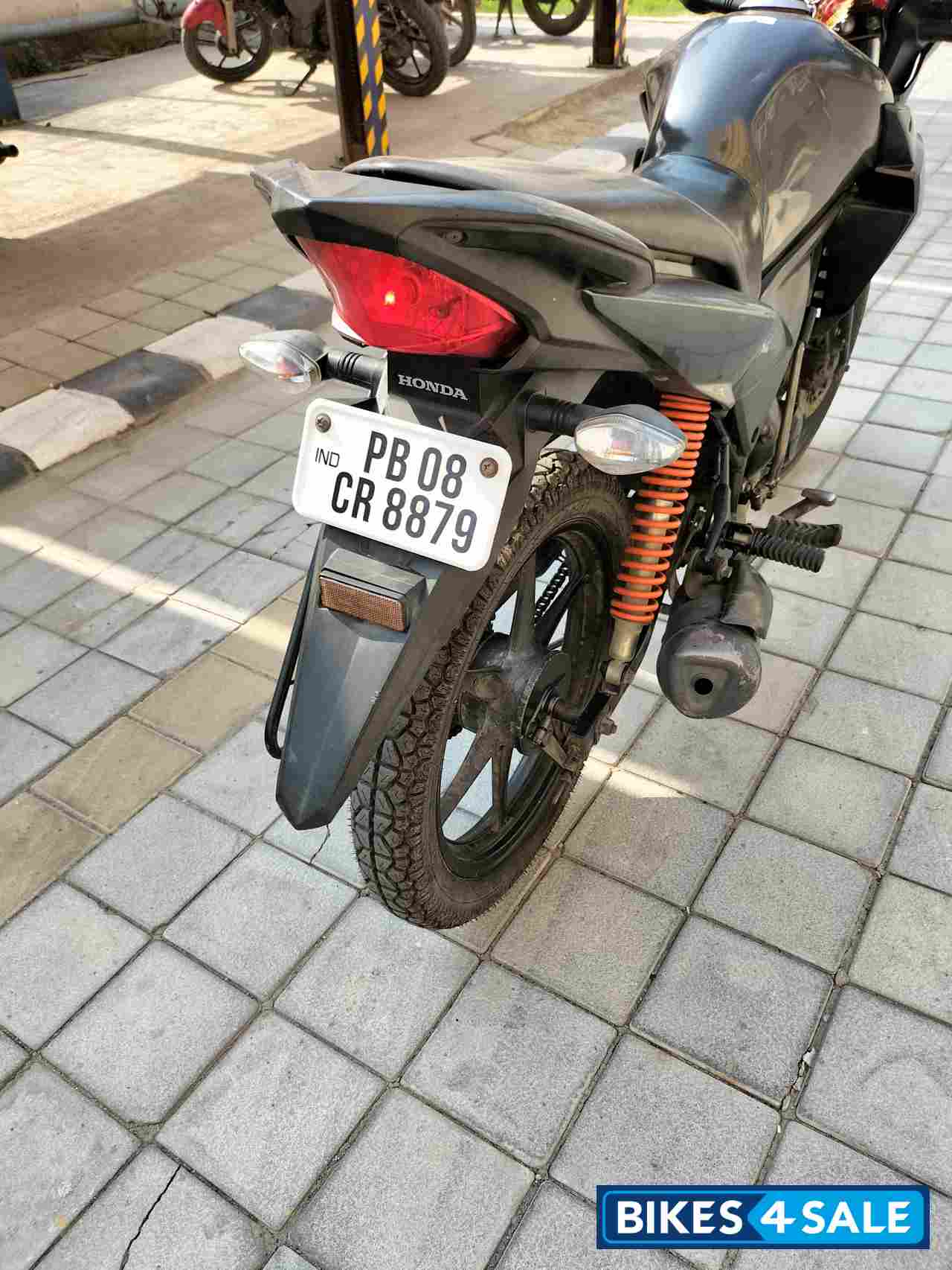 Grey Honda CB Twister Grey Honda CB Twister