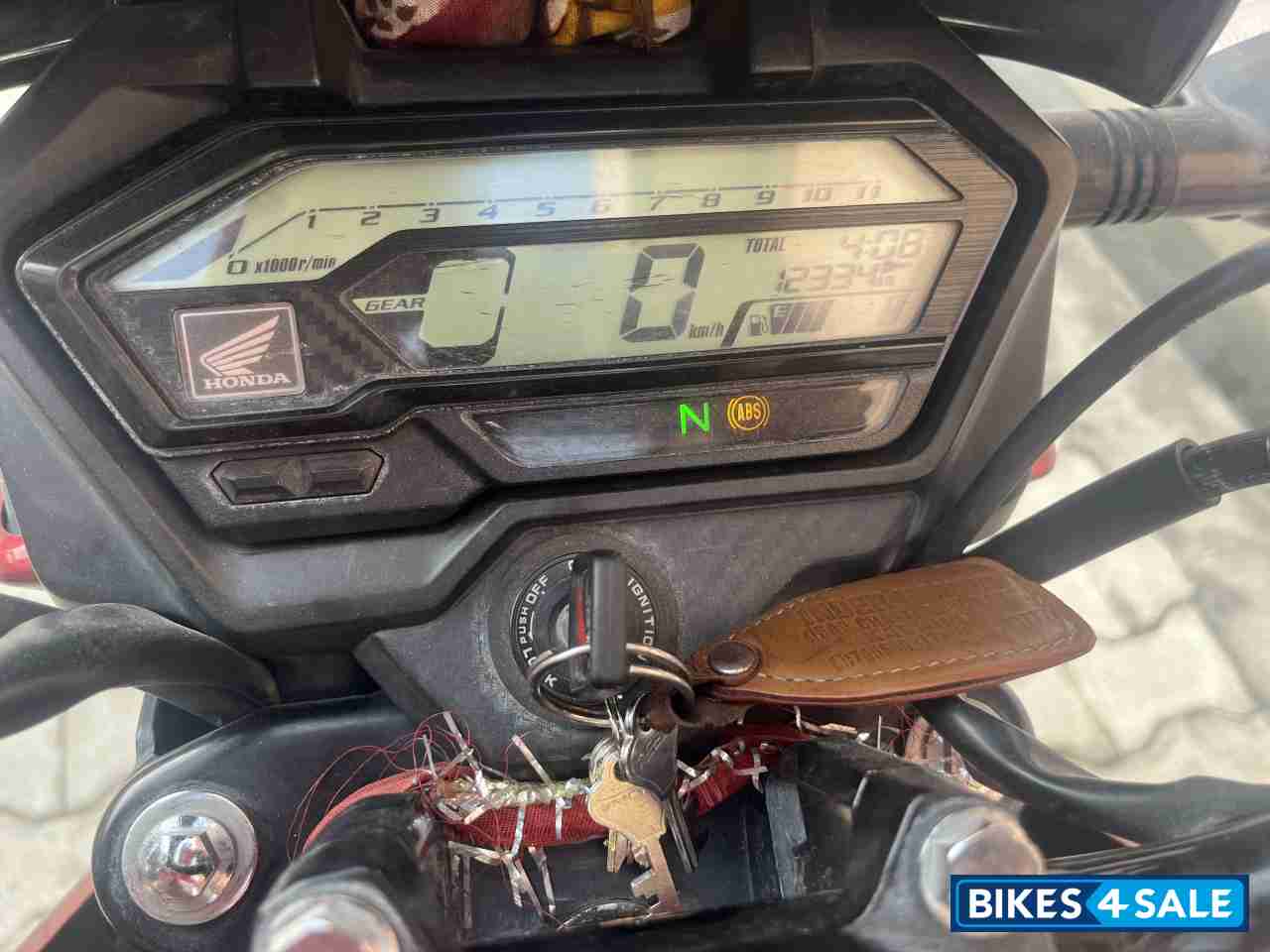 Red And Black Honda XBlade