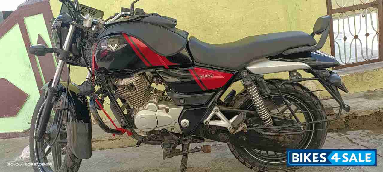 Black Red Bajaj V15