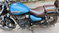 Blue Royal Enfield Meteor 350 Supernova