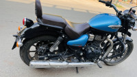 Blue Royal Enfield Meteor 350 Supernova