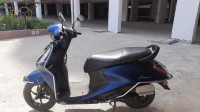 Matt Blue Yamaha Fascino 125 Fi