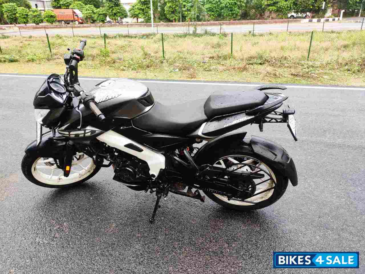Lavish Black Color With White  Bajaj Pulsar NS 200 BS6